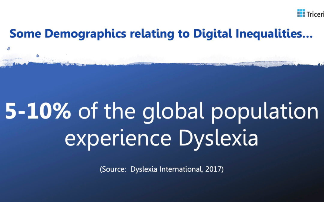 Digital inequalities are a major concern